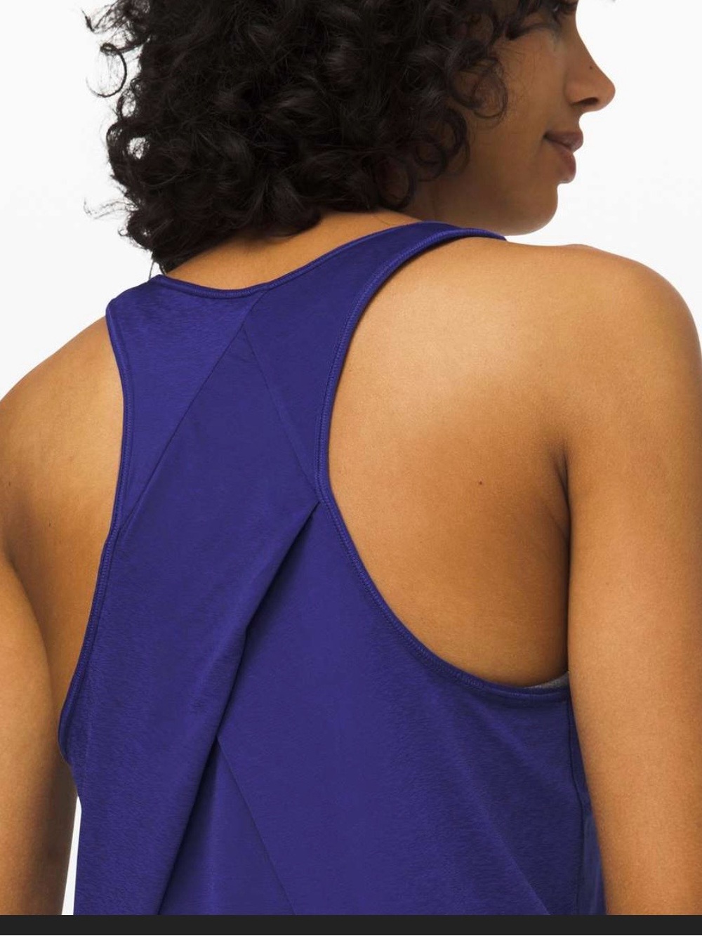 Lululemon Essential Tank *Pleated in Larkspur - Picture 2 of 8